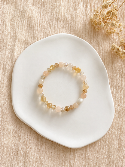 Harmony Bracelet ⟡ Pearl Cream