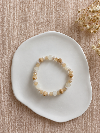 Harmony Bracelet ⟡ Ivory Champagne