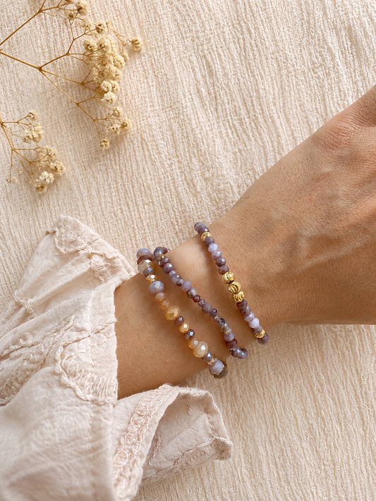 Harmony Bracelet ⟡ Golden Plum